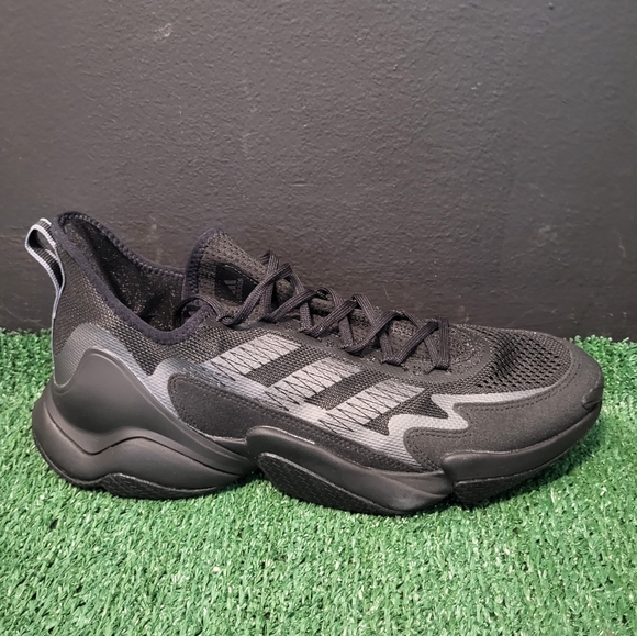 Adidas Impact FLX Tripple Black Low Top Training Sneakers Size 13 Men GZ5050 - Picture 9 of 13